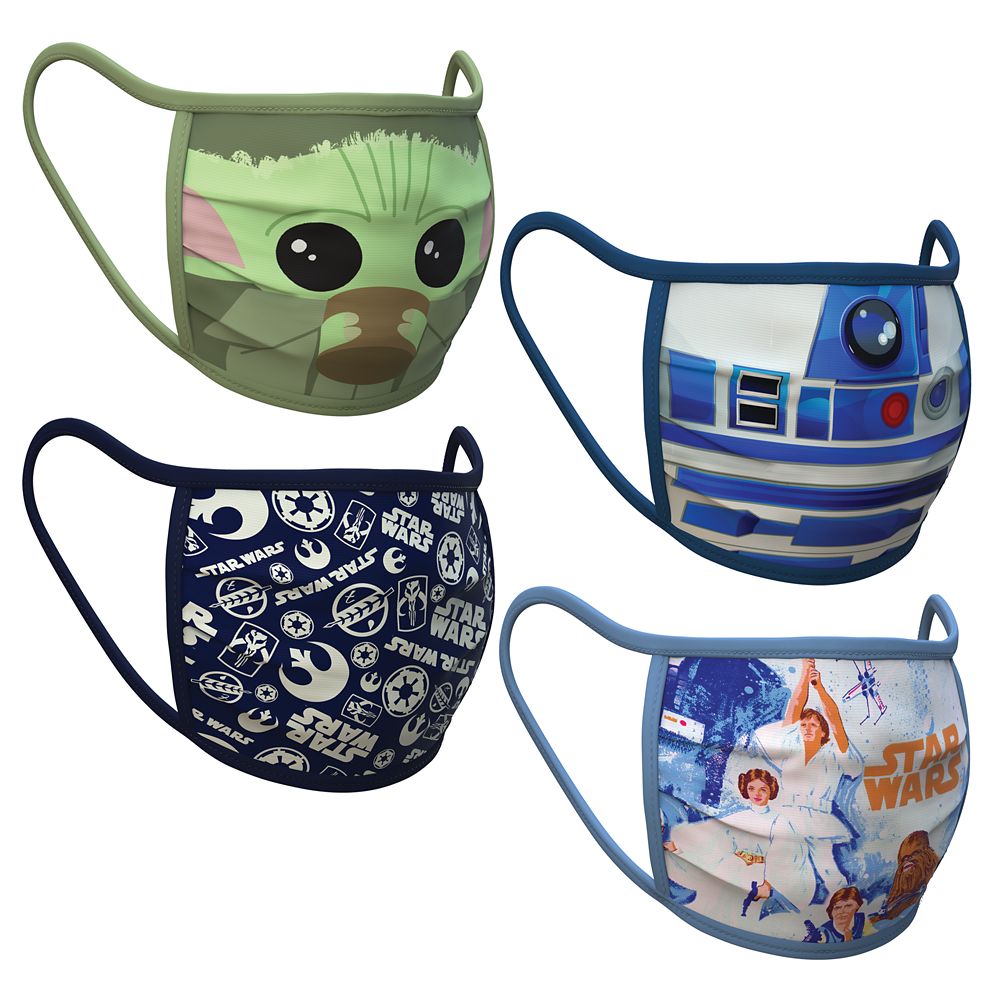 Large – Star Wars Cloth Face Masks 4-Pack Set – Pre-Order