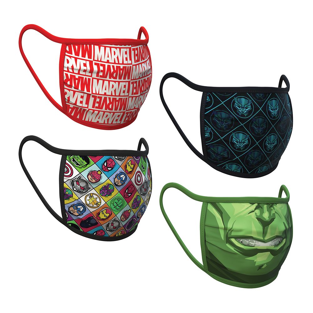 Small – Marvel Cloth Face Masks 4-Pack Set – Pre-Order