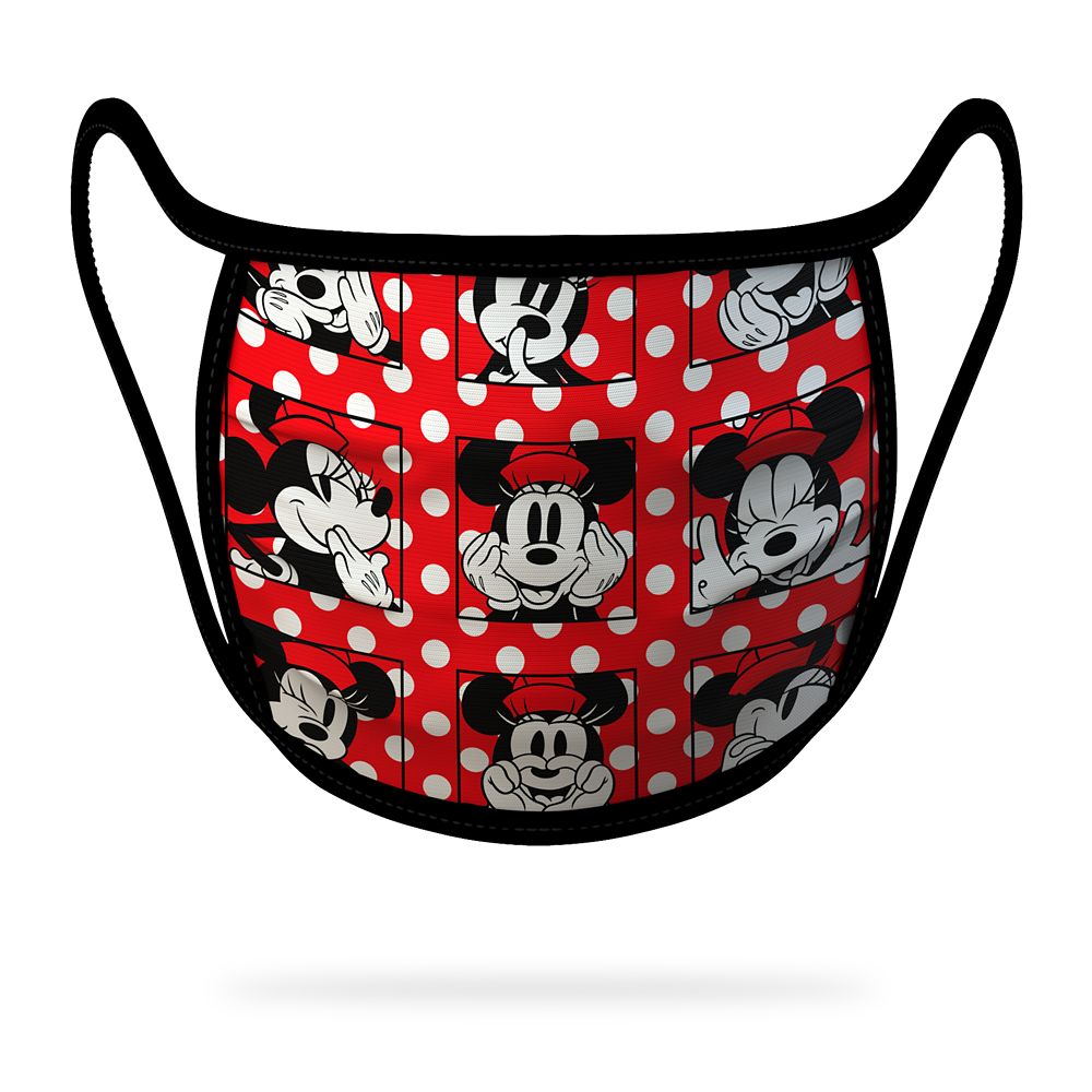 Medium – Mickey and Minnie Mouse Cloth Face Masks 4-Pack Set – Pre-Order