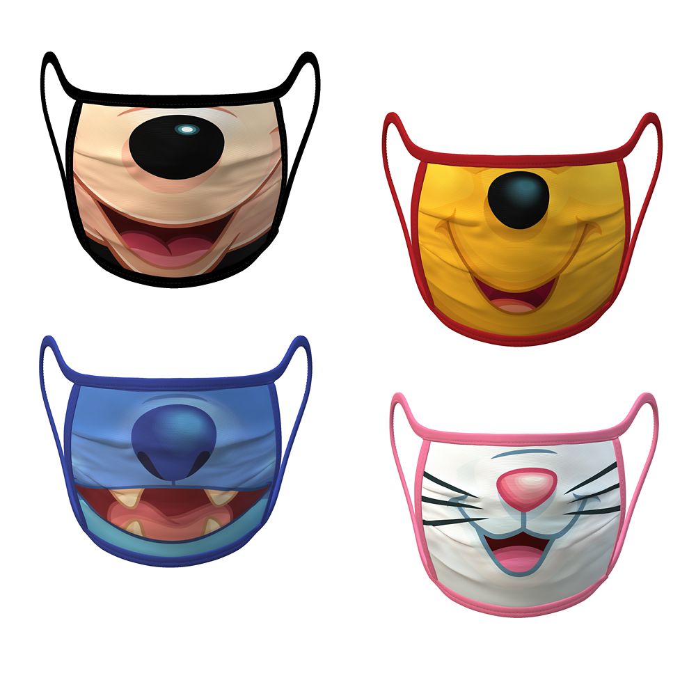 Medium – Disney Cloth Face Masks 4-Pack Set – Pre-Order