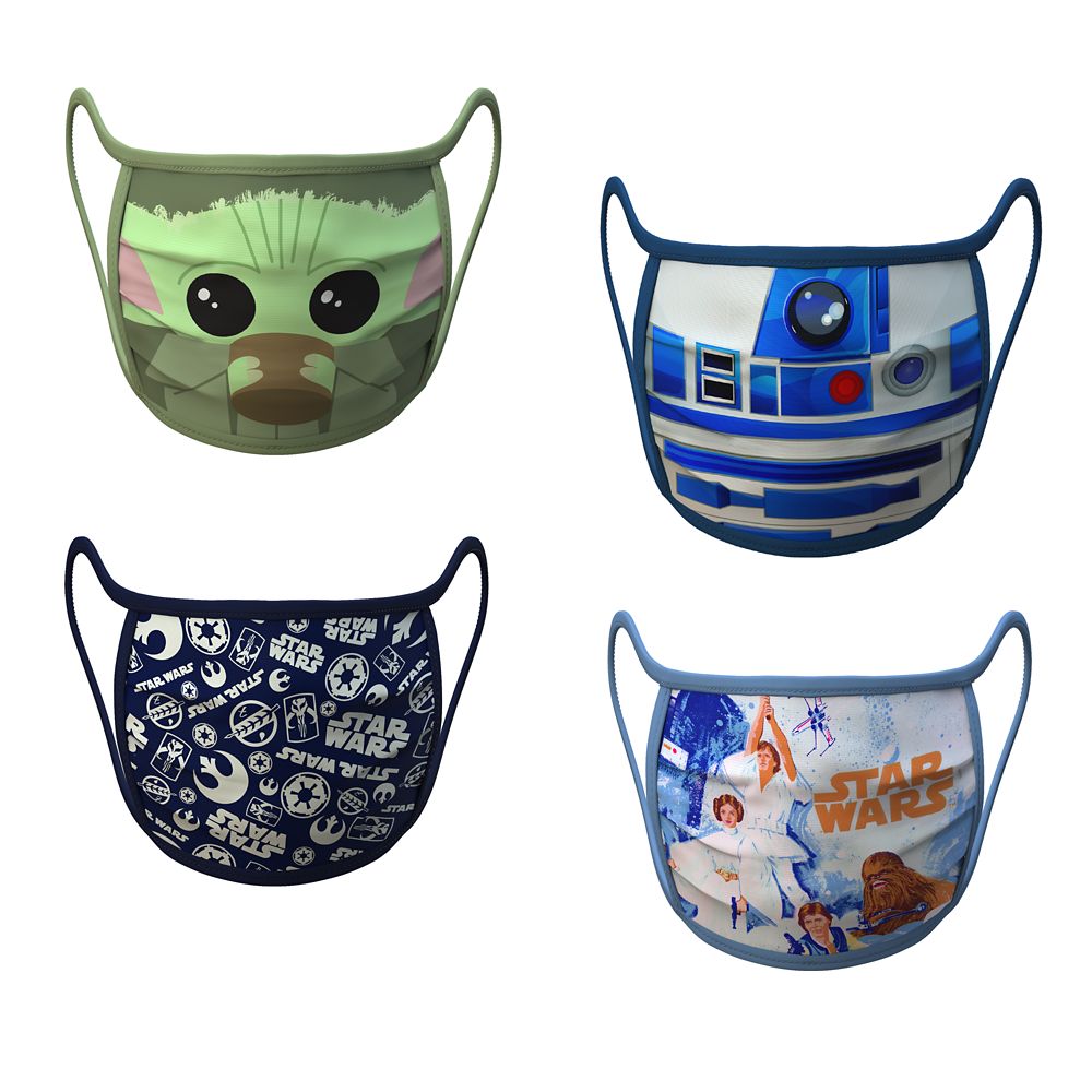 Medium – Star Wars Cloth Face Masks 4-Pack Set – Pre-Order