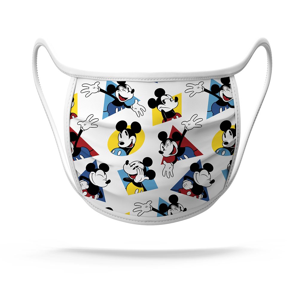 Mickey Mouse Cloth Face Masks 4-Pack Set