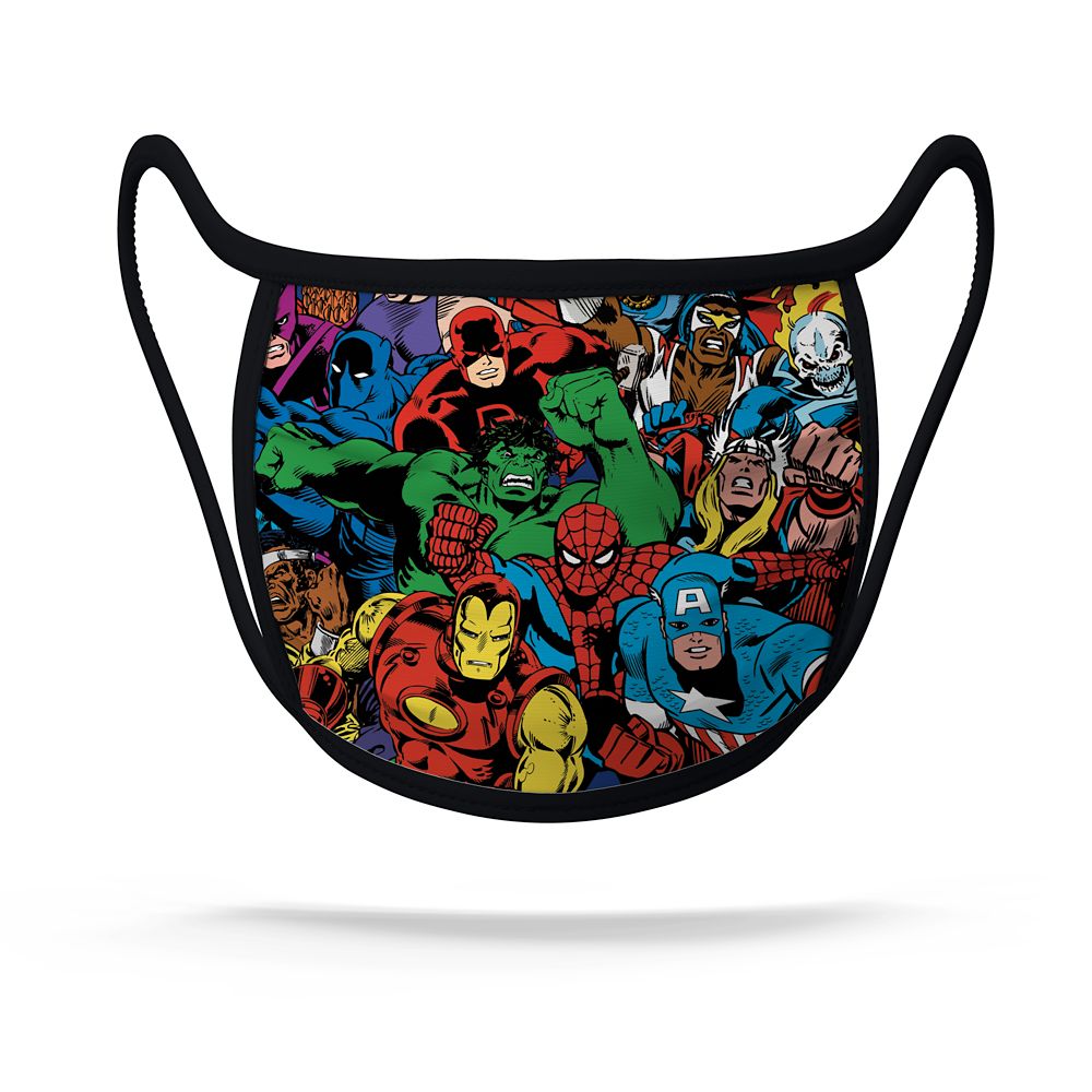 Cloth Face Masks 4-Pack – Marvel