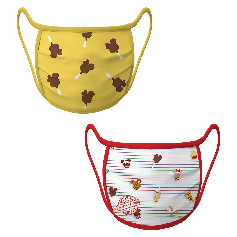 Cloth Face Masks 2-Pack – Mickey and Minnie Mouse Food Icons has hit the shelves for purchase