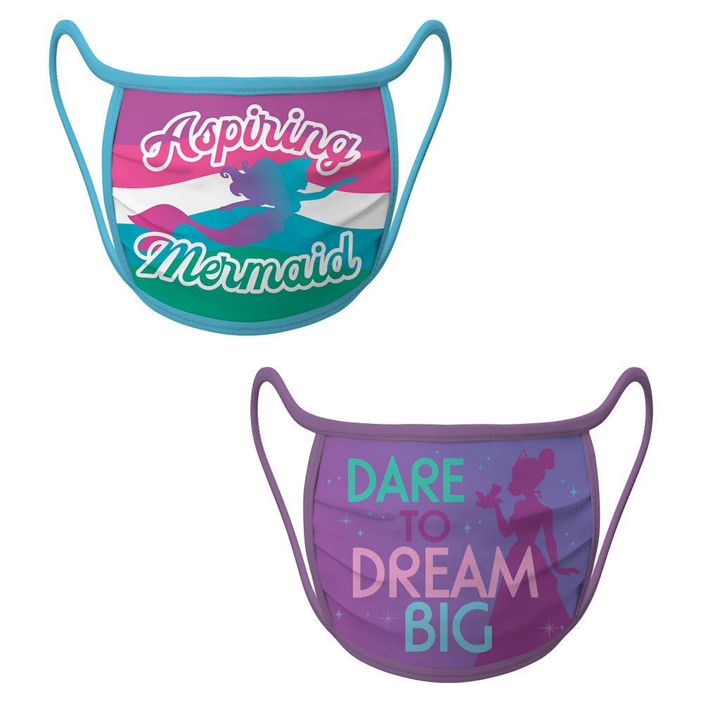 Cloth Face Masks 2-Pack – Ariel and Tiana
