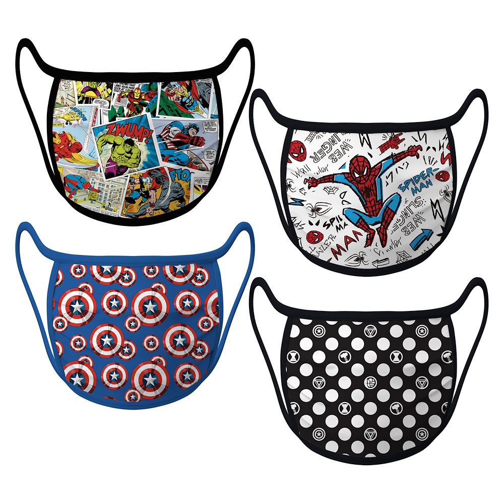 Cloth Face Masks 4-Pack – Marvel – Set 2 has hit the shelves for purchase