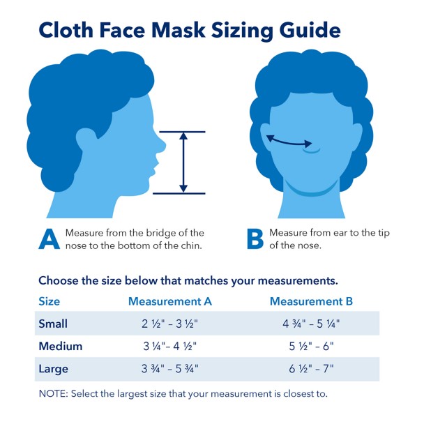 Cloth Face Masks 2-Pack – Frozen