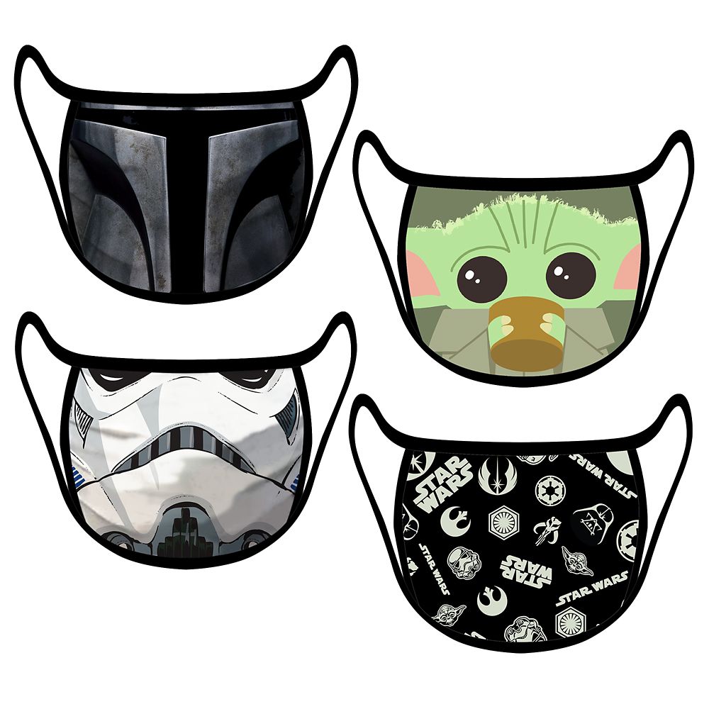 Cloth Face Masks 4-Pack – Star Wars – Set 2