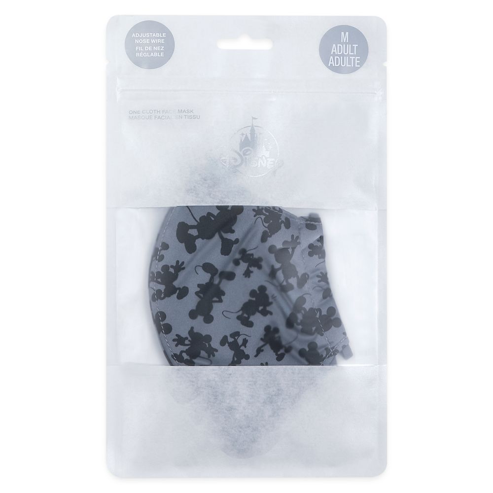 Cloth Performance Face Mask – Mickey Mouse Silhouette