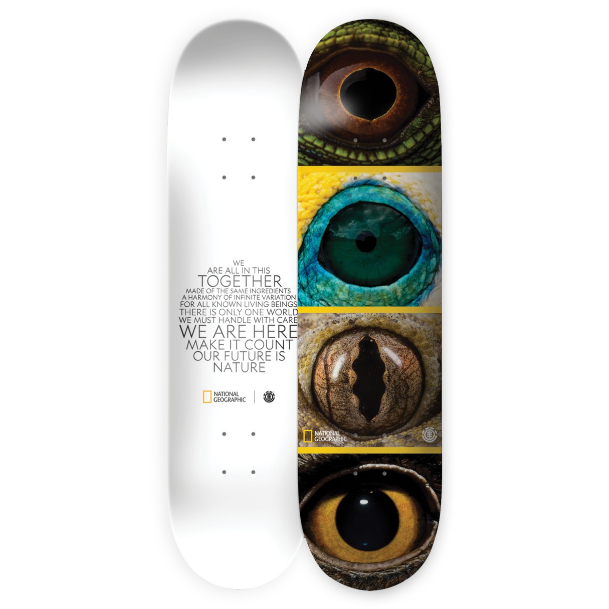 National Geographic Eye Skateboard Deck by Element