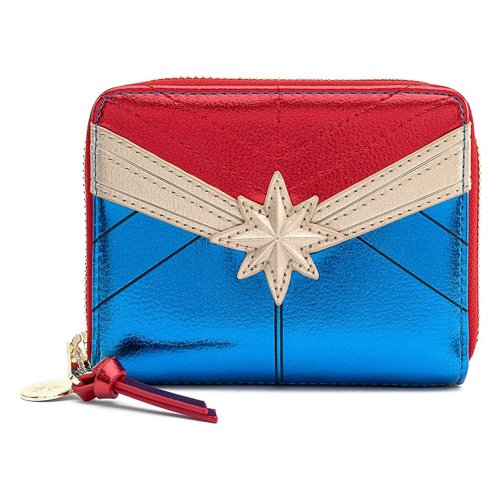 Marvel's Captain Marvel Metallic Wallet by Loungefly