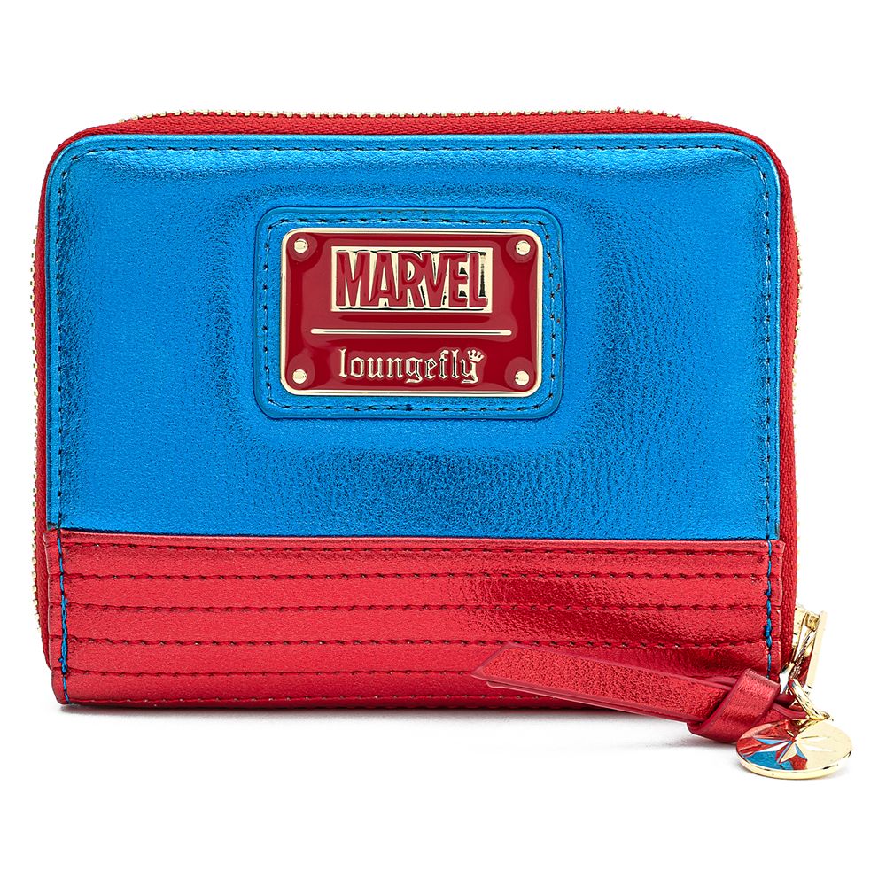 Marvel's Captain Marvel Metallic Wallet by Loungefly