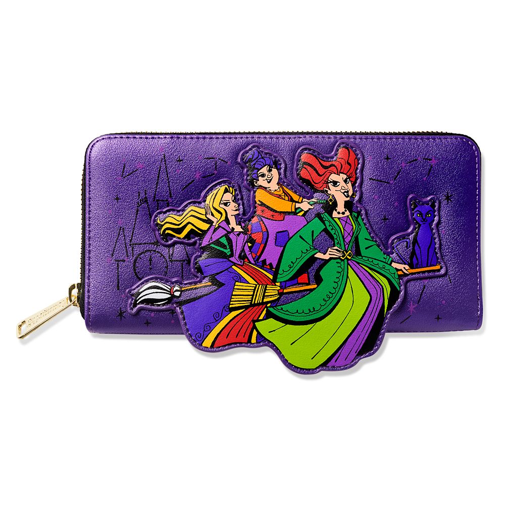 Hocus Pocus Loungefly Wallet is now available for purchase