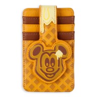 Mickey Mouse Waffle Card Wallet
