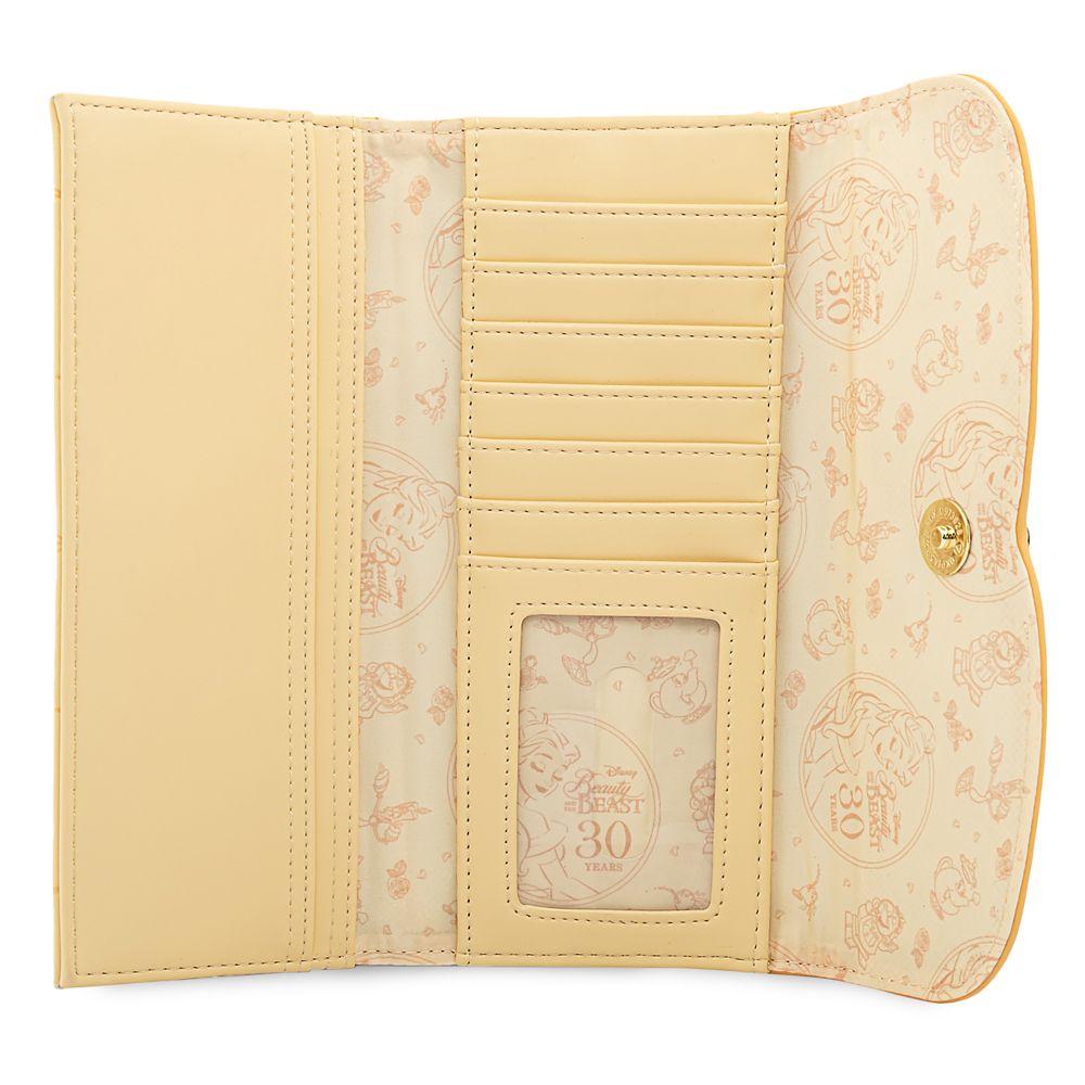 Beauty and the Beast 30th Anniversary Loungefly Wallet