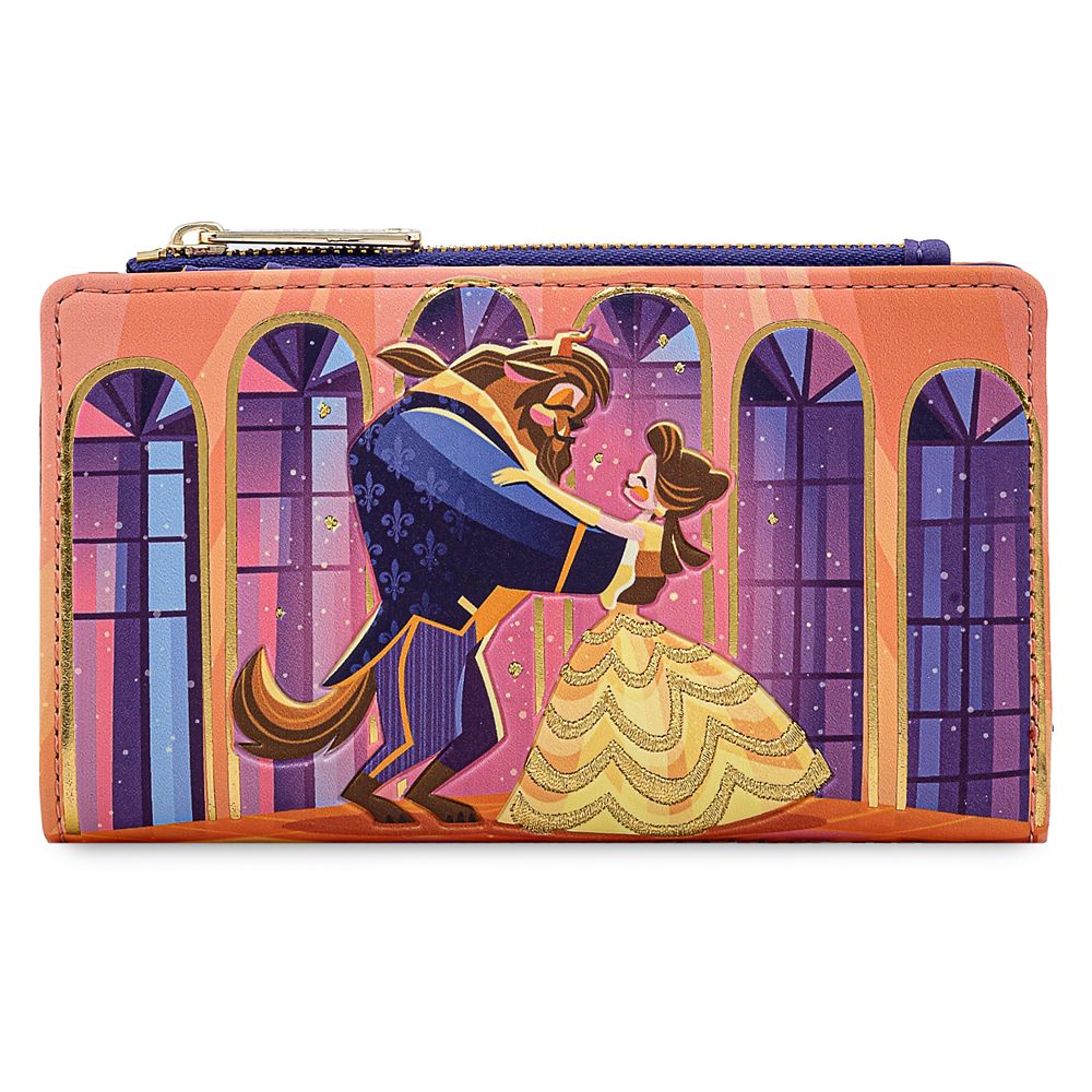 Beauty and the Beast Ballroom 30th Anniversary Loungefly Wallet