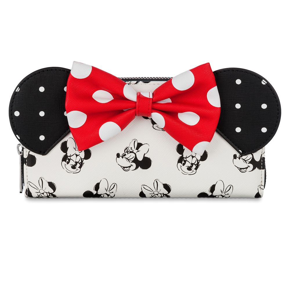 Minnie Mouse Bow Loungefly Wallet is now available