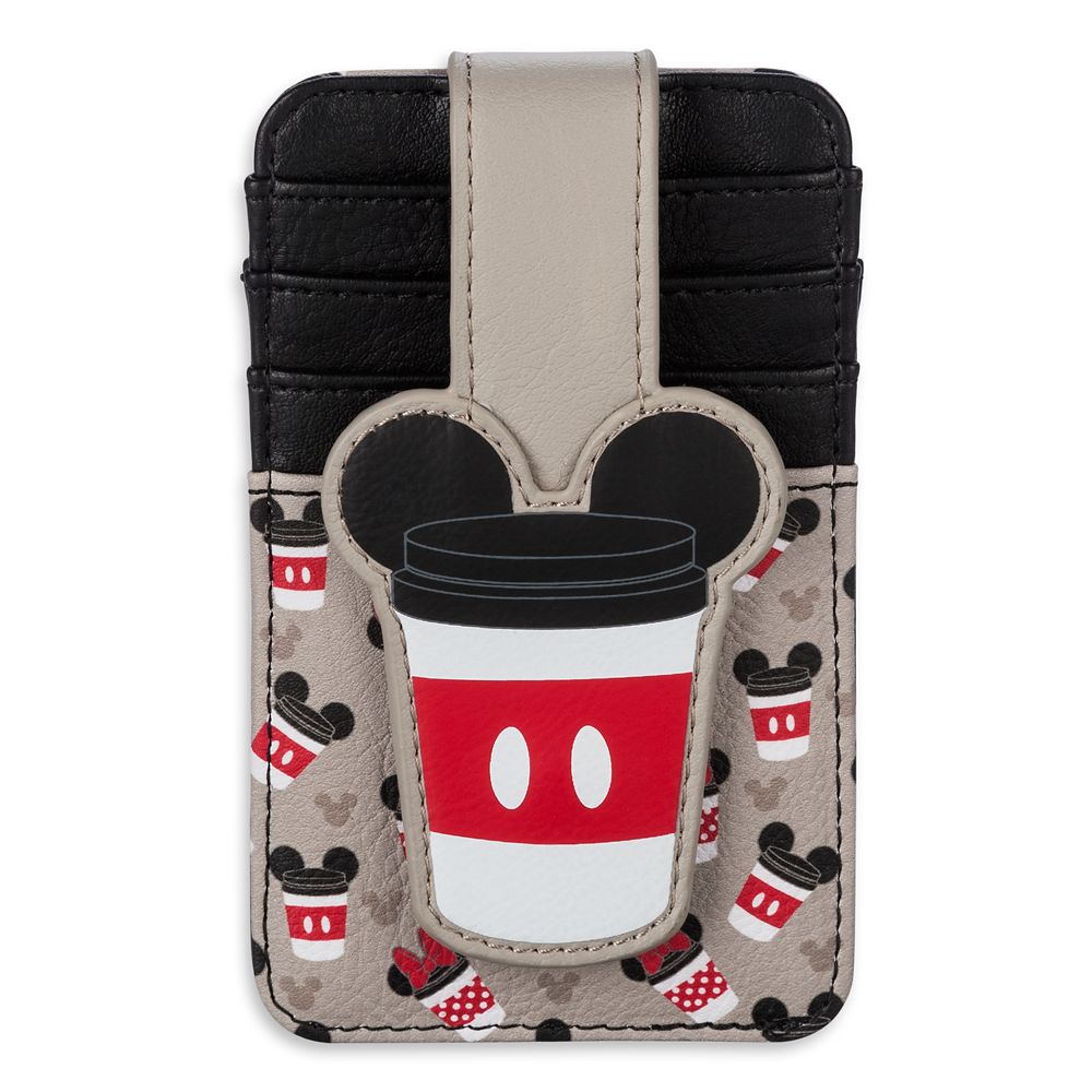 Mickey and Minnie Mouse Coffee Cup Card Wallet