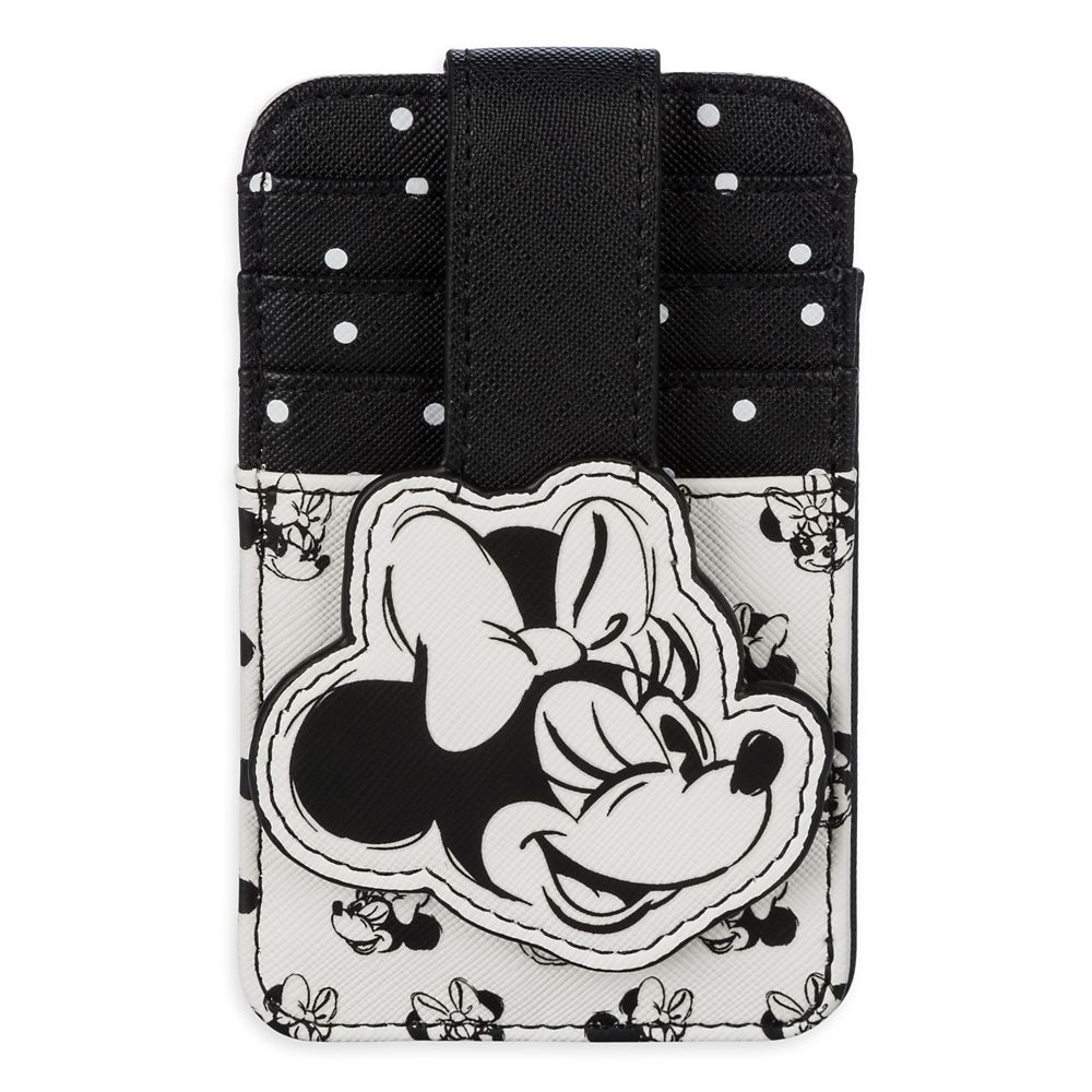 Minnie Mouse Black and White Card Wallet