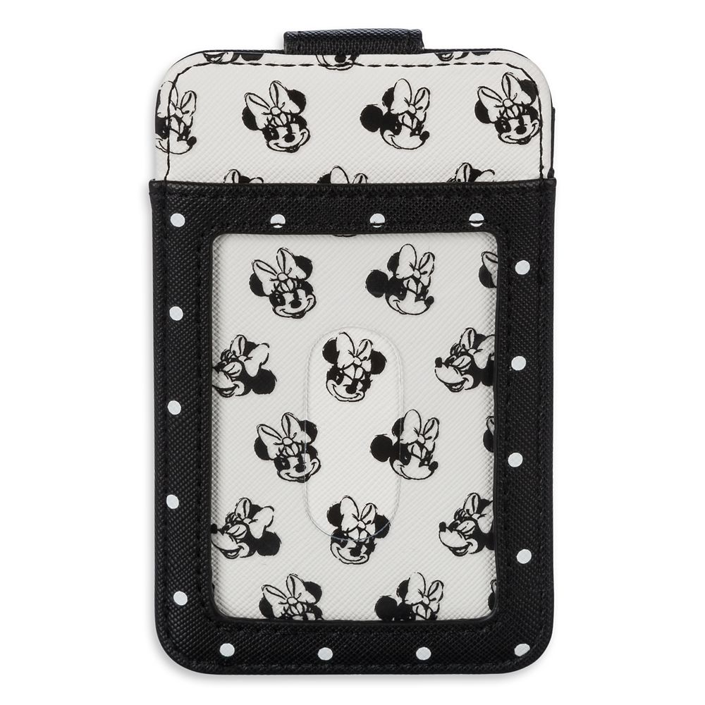 Minnie Mouse Black and White Card Wallet