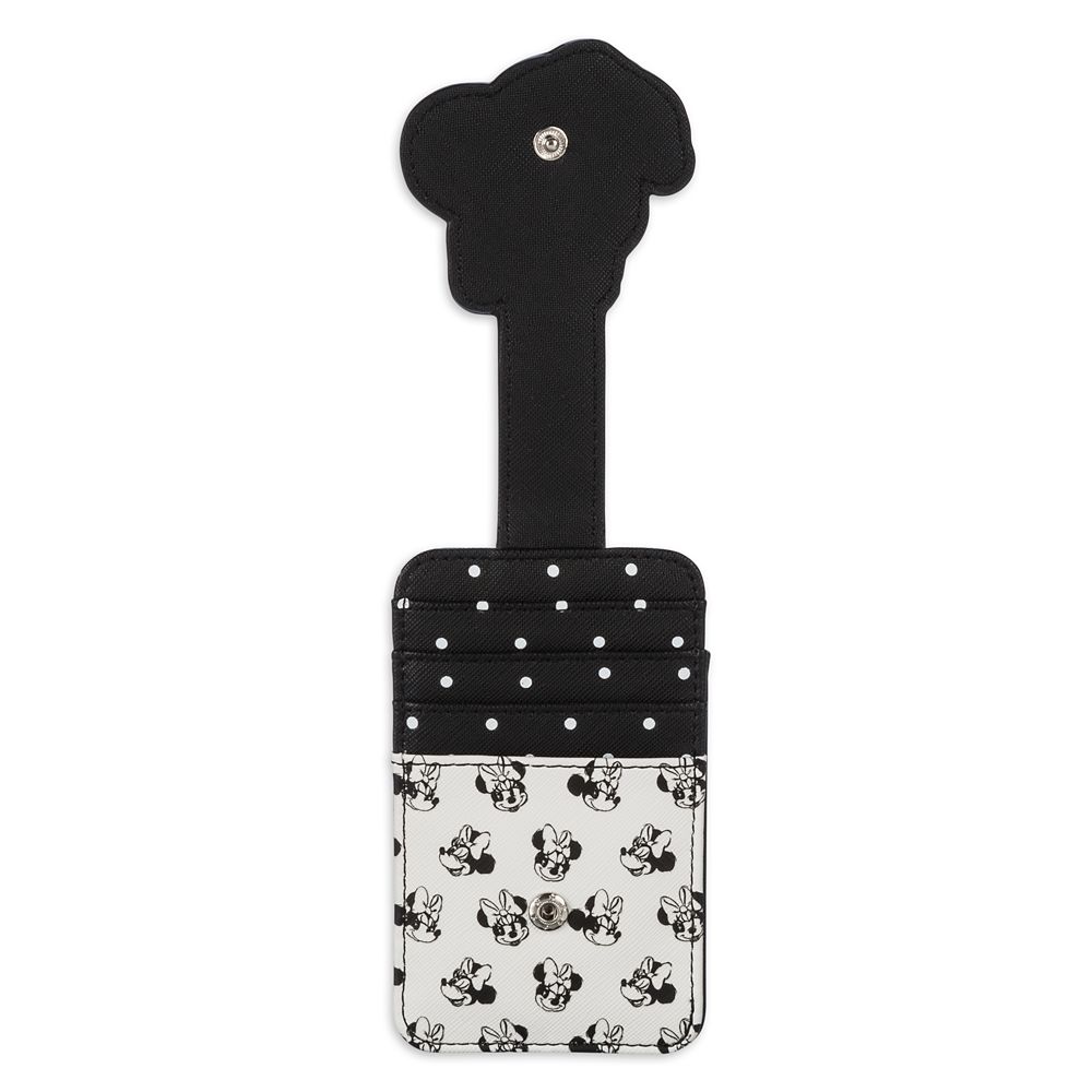Minnie Mouse Black and White Card Wallet