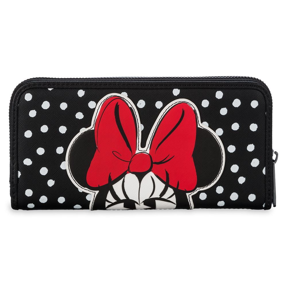Minnie Mouse Polka Dot Loungefly Wallet Official shopDisney