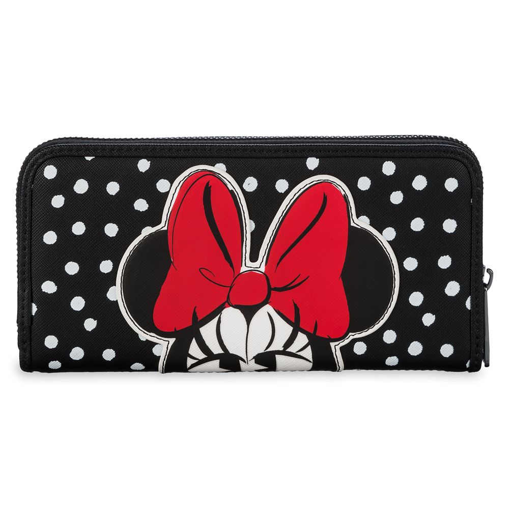 Minnie Mouse Polka Dot Loungefly Wallet available online for purchase