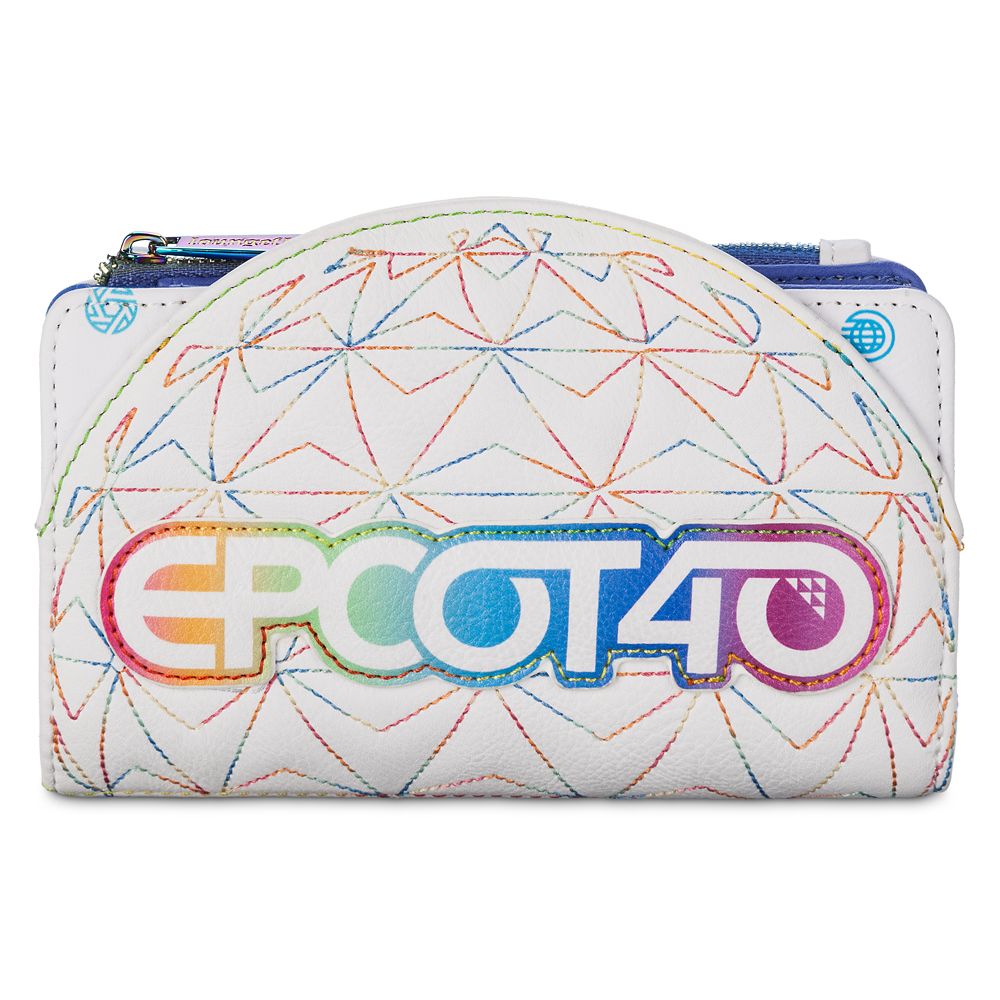 EPCOT 40th Anniversary Loungefly Wallet has hit the shelves for purchase