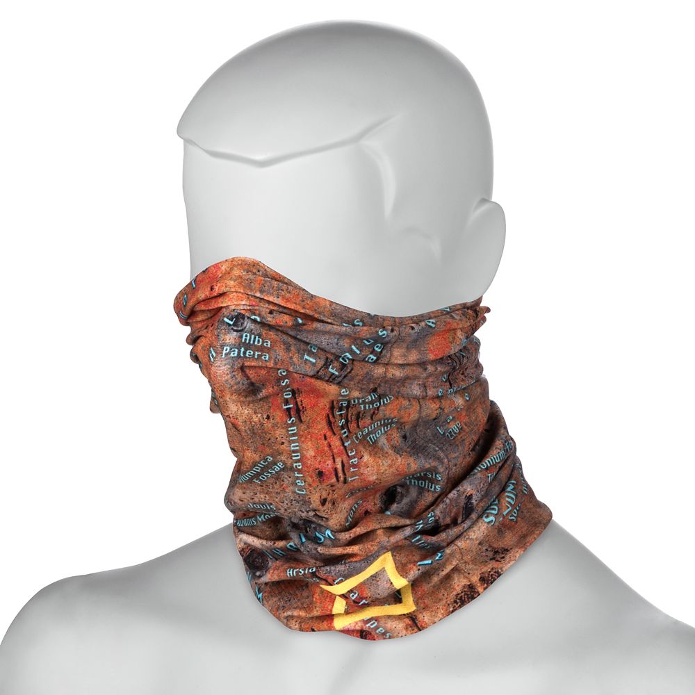 National Geographic CoolNet UV+ Multifunctional Headwear for Adults by BUFF – Map