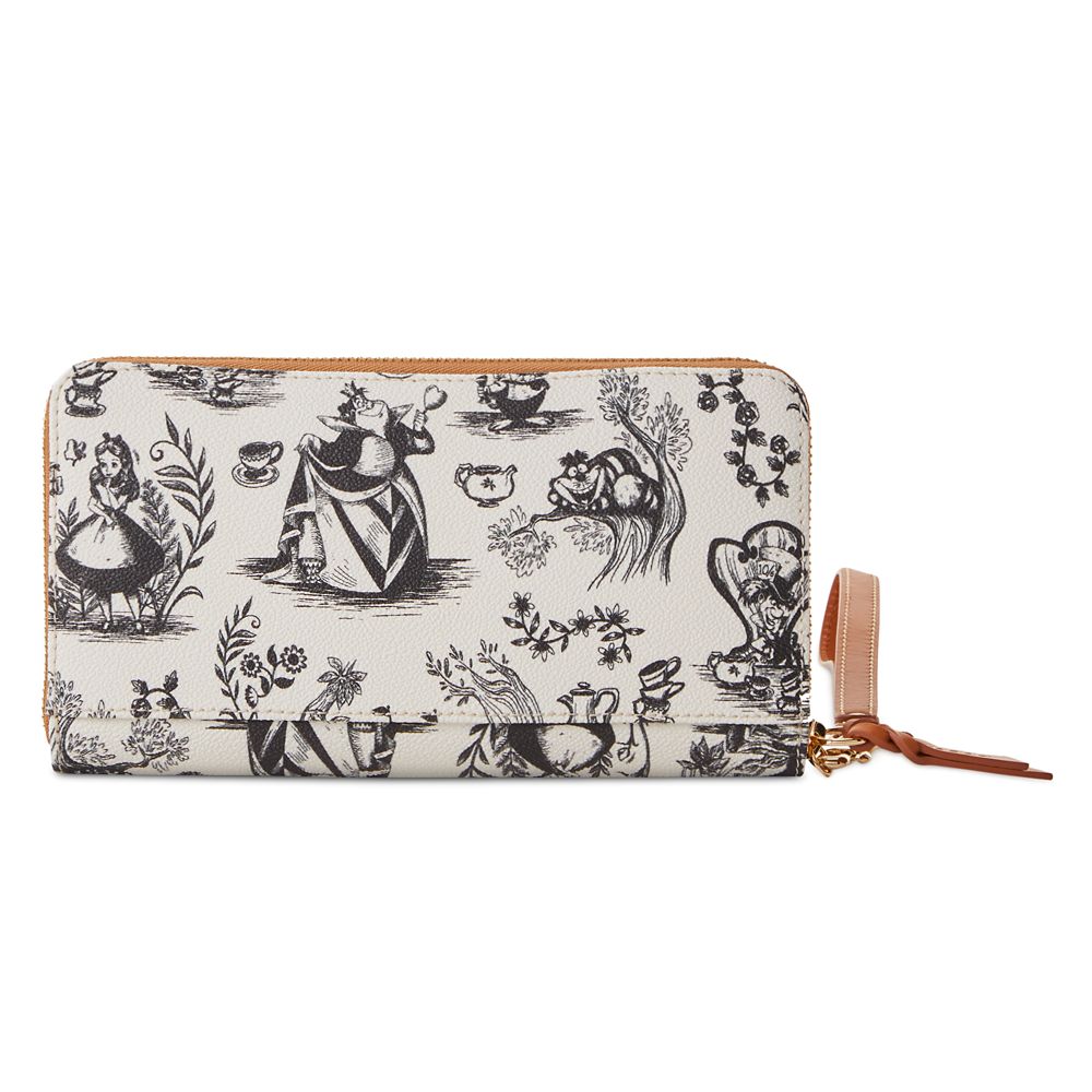 Alice in Wonderland Dooney & Bourke Wristlet Wallet