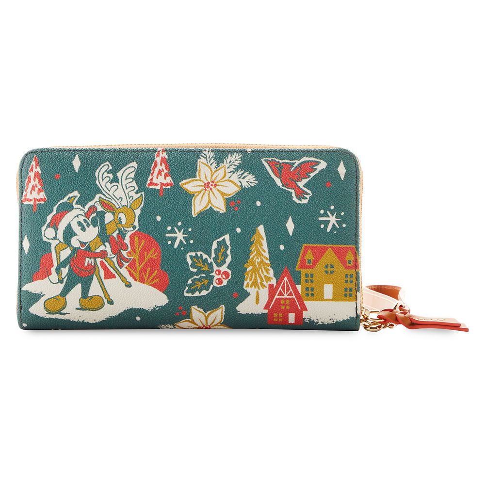 Mickey and Minnie Mouse Christmas Dooney & Bourke Wallet