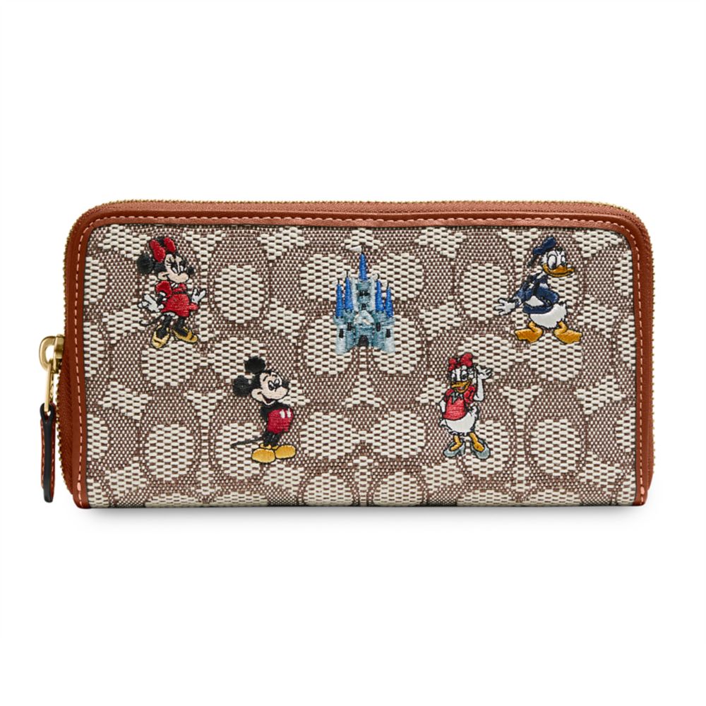 Mickey Mouse and Friends Wallet by COACH – Walt Disney World is now out