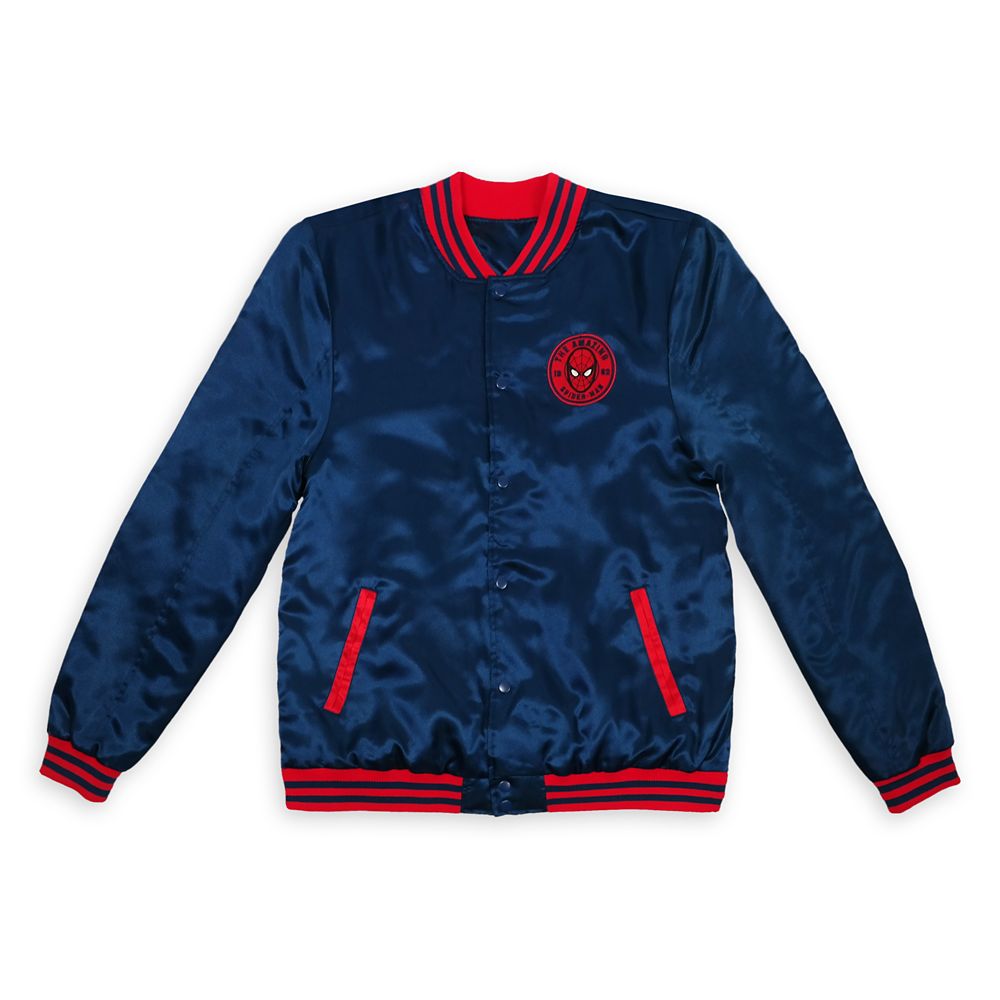 Beperking volwassen verontreiniging Spider-Man Varsity Jacket for Men | shopDisney