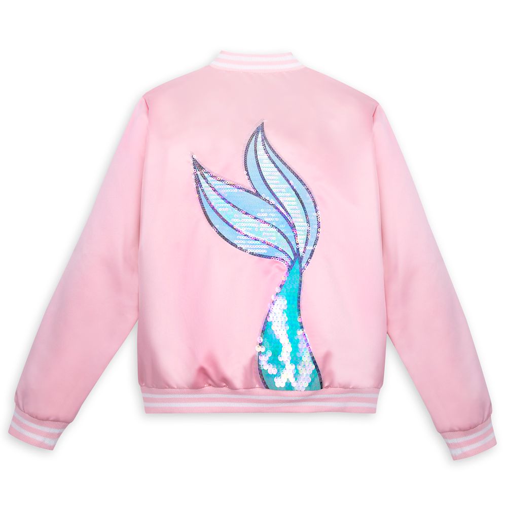 Ariel Satin Varsity Jacket for Women – The Little Mermaid