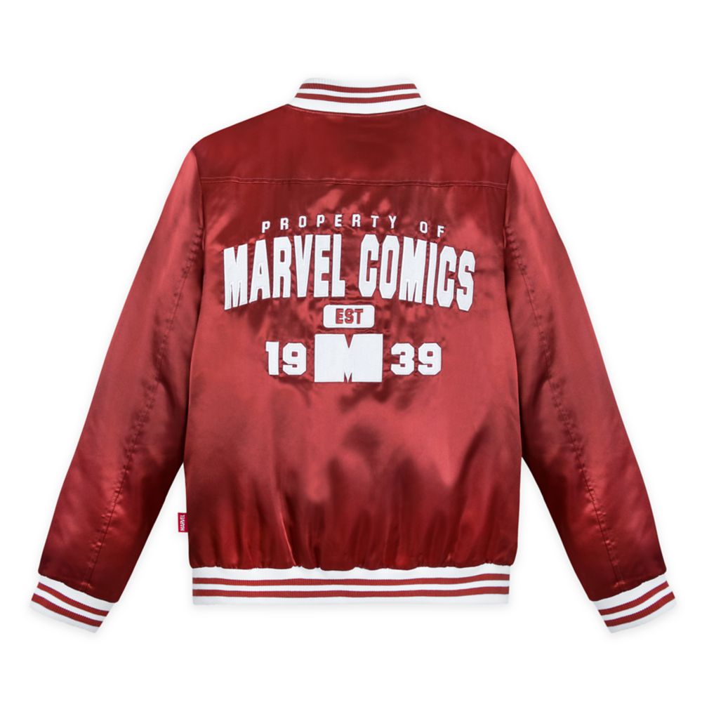 Marvel Comics 80th Anniversary Baseball Jacket for Adults