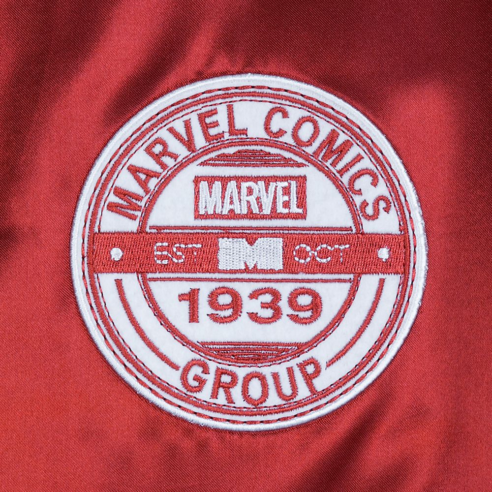 Marvel Comics 80th Anniversary Baseball Jacket for Adults