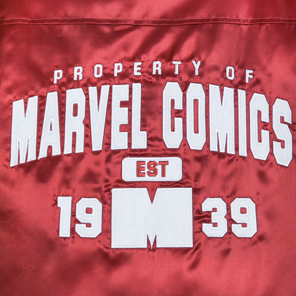 Marvel Comics 80th Anniversary Baseball Jacket for Adults