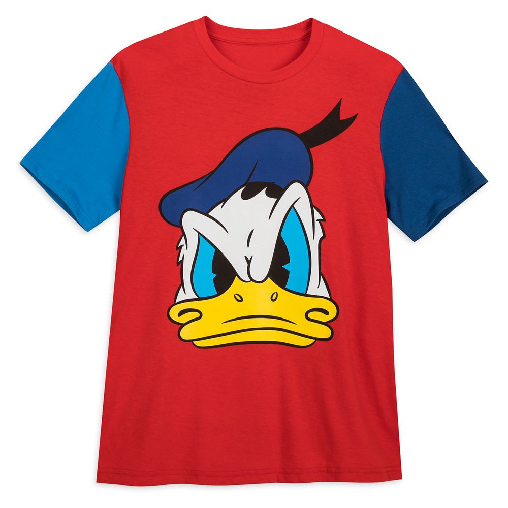 Donald Duck Color Block T-Shirt for Adults – Mickey & Co.