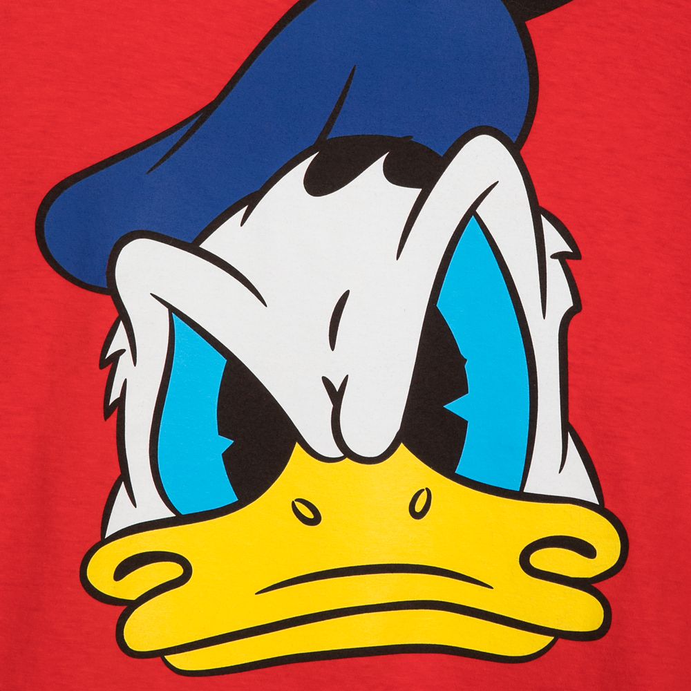 Donald Duck Color Block T-Shirt for Adults
