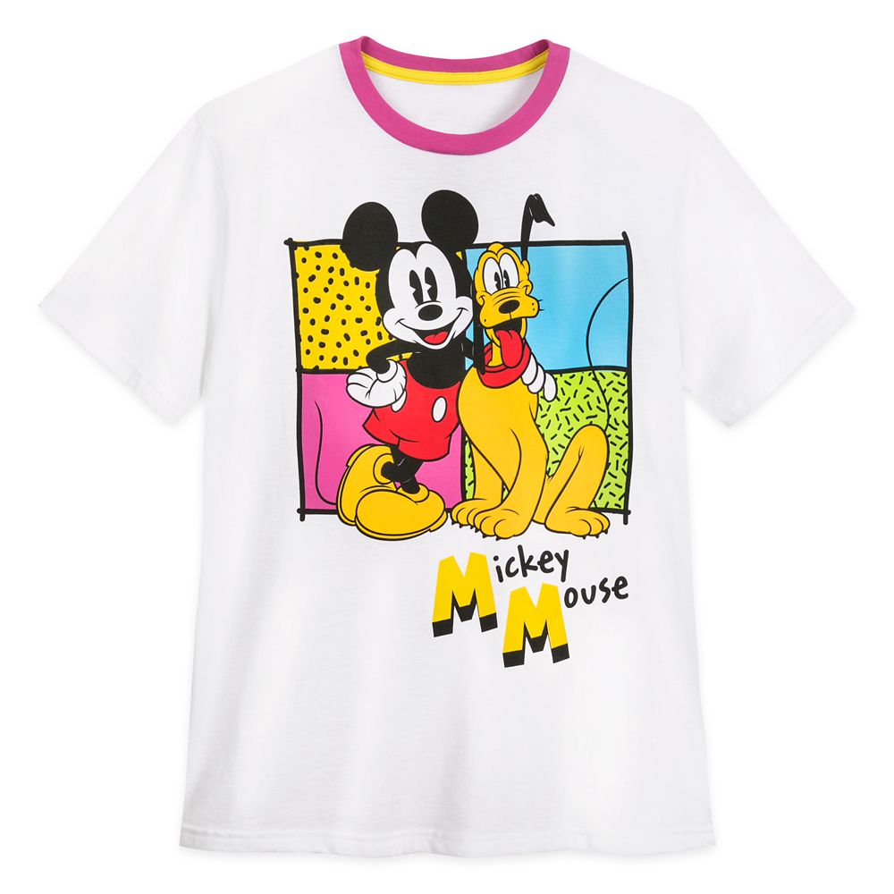 Mickey Mouse and Pluto T-Shirt for Adults