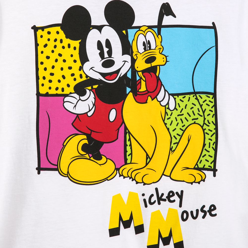 Mickey Mouse and Pluto T-Shirt for Adults