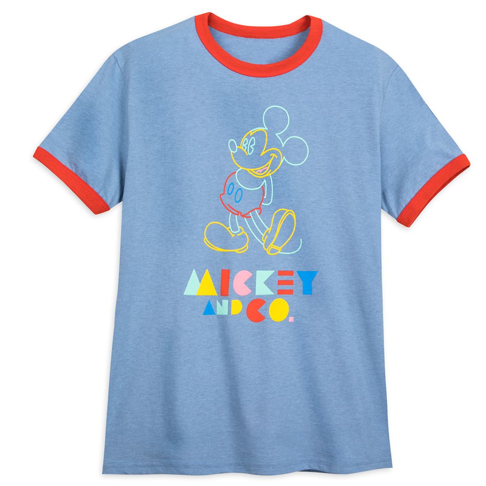 Mickey & Co. Ringer T-Shirt for Adults