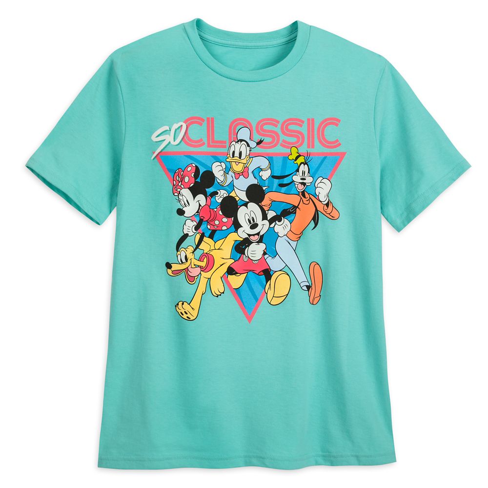 Mickey Mouse and Friends ''So Classic'' T-Shirt for Adults  Mickey & Co. Official shopDisney