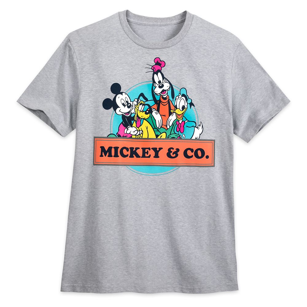 Mickey Mouse and Friends ''Mickey & Co.'' T-Shirt for Adults