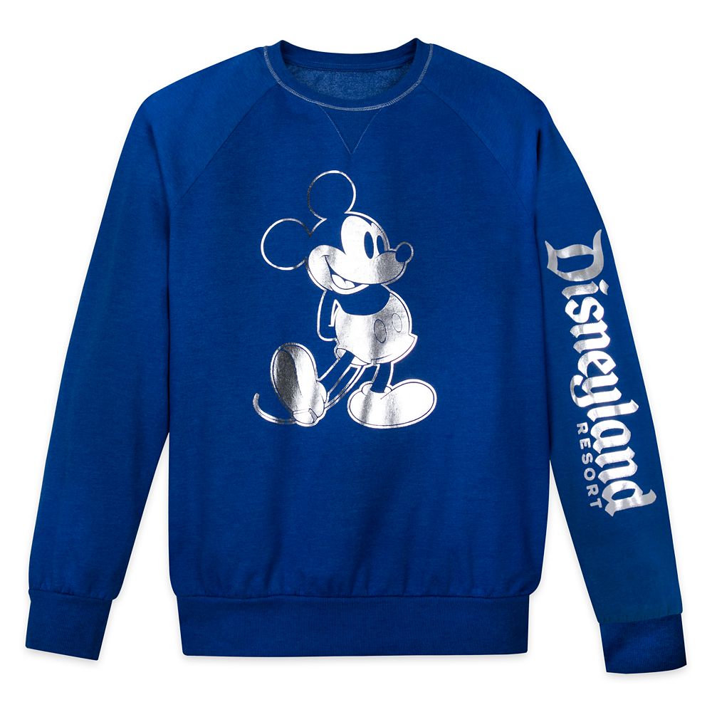 Mickey Mouse Sweatshirt for Adults – Disneyland – Wishes Come True Blue