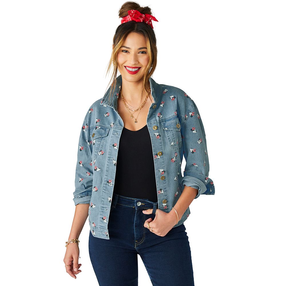 Minnie Mouse Denim Jacket for Women