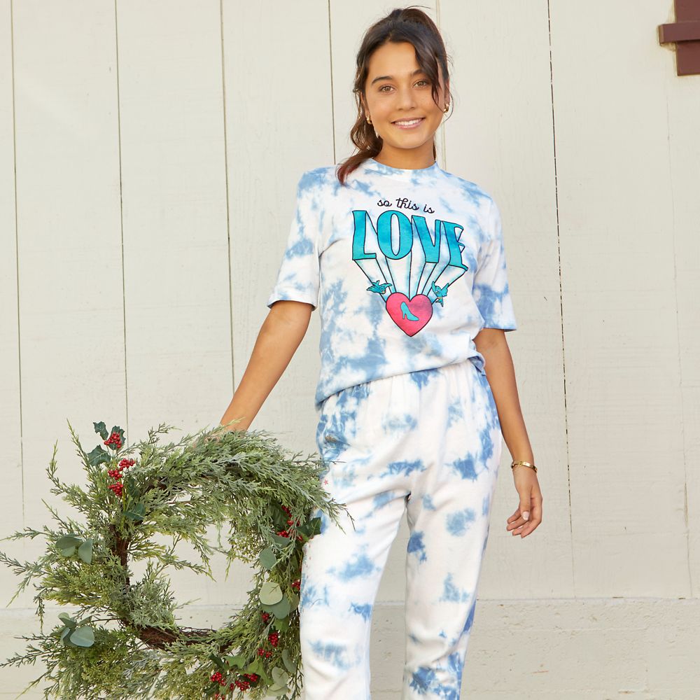 Cinderella Tie Dye Lounge Pants for Women by Junk Food