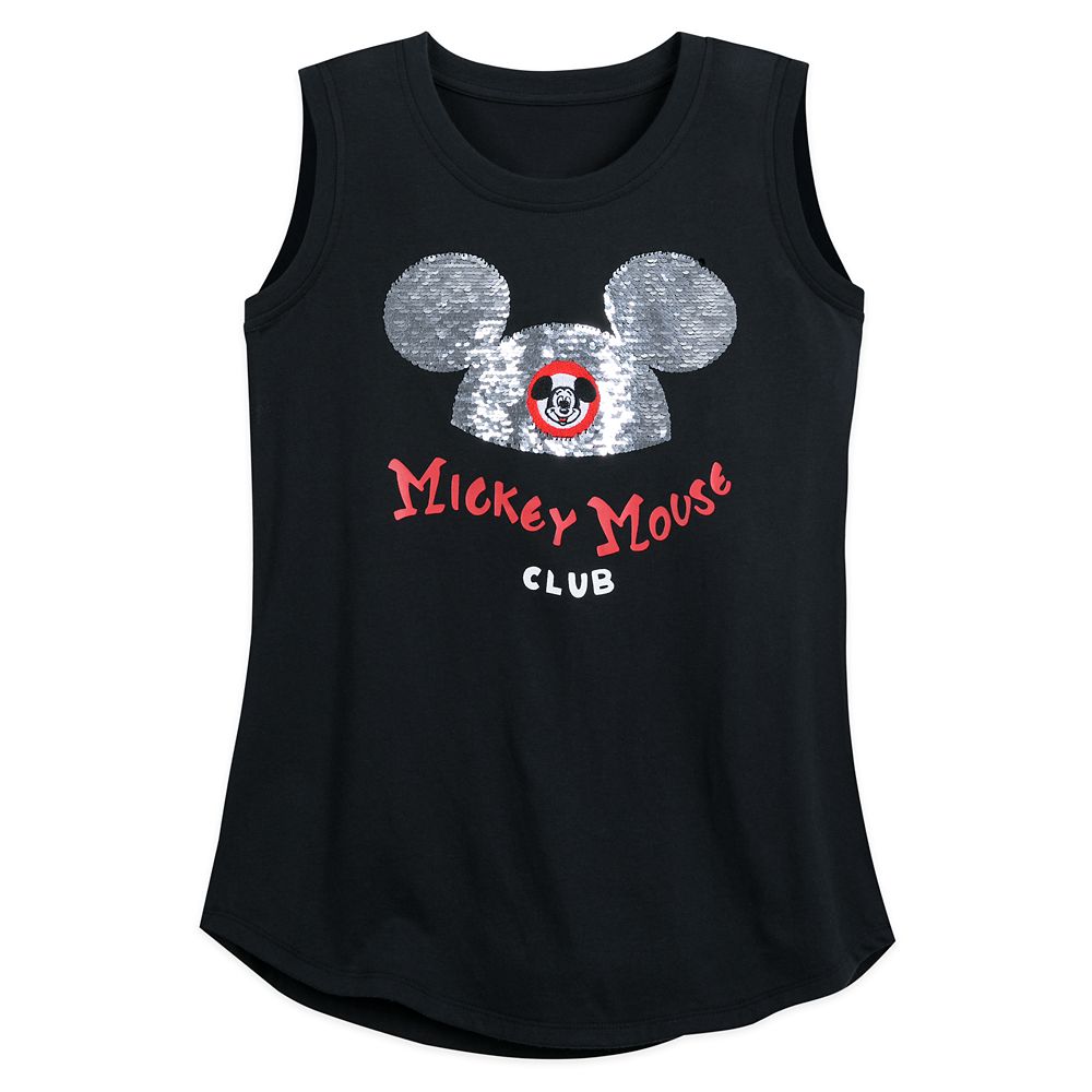 Mouseketeer Flip Sequin Tank Top for Women – The Mickey Mouse Club