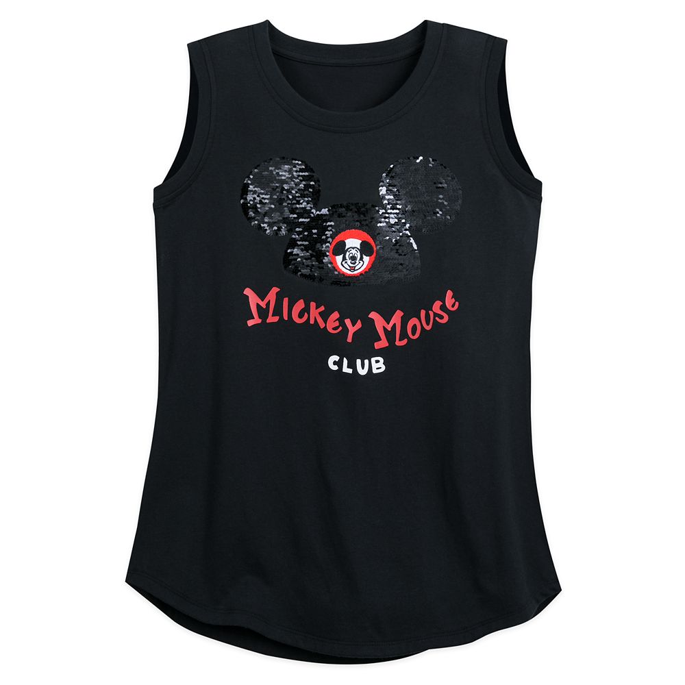 Mouseketeer Flip Sequin Tank Top for Women – The Mickey Mouse Club