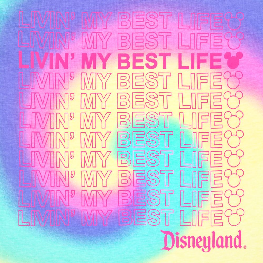 Disneyland ''Livin' My Best Life'' Pullover Hoodie for Adults